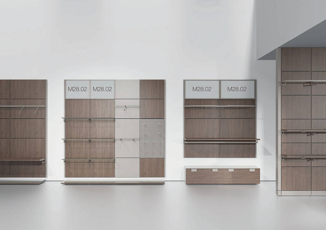 mobili per esposizione