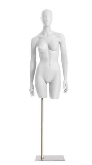 semira dreiviertel torso weiss